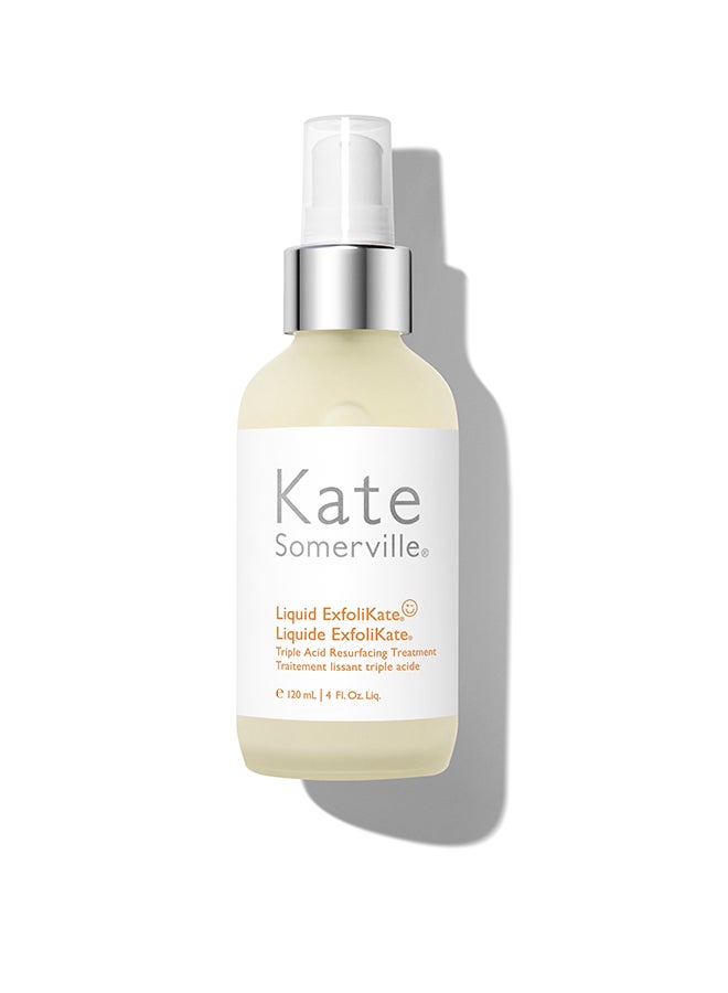 Kate Somerville Liquid ExfoliKate Triple Acid Resurfacing Treatment 120ml – AHA Exfoliating Solution - Image 1